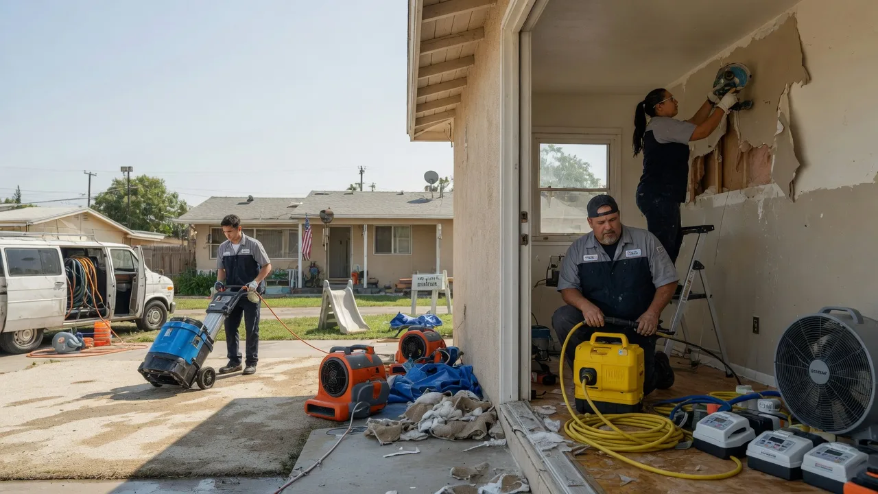 Water Damage Restoration in Ontario, CA near me